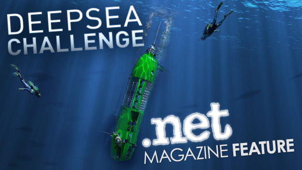 Deepsea Challenge Featured in .net Magazine